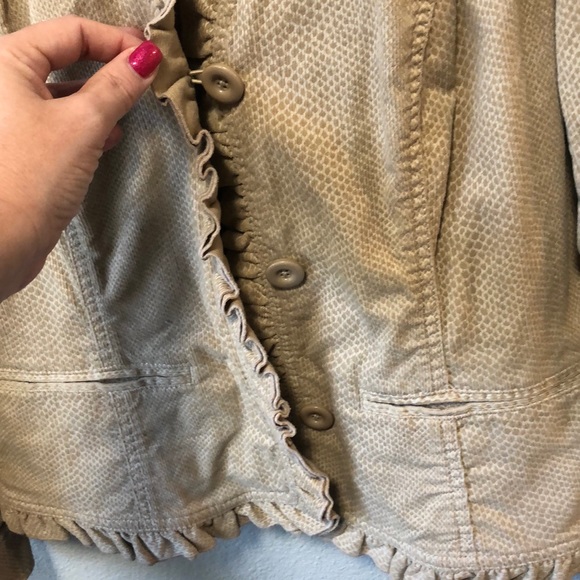 💜Chico’s khaki blazer - Picture 6 of 6